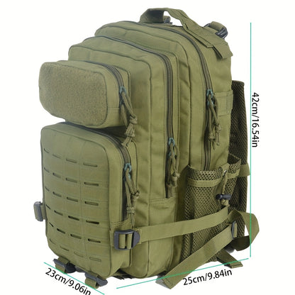 28L Tactical Backpack – 900D Camo Design for Travel, Hiking, Camping, Cycling & Outdoor Adventures