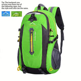 1 Breathable Nylon Large Capacity Lightweight Mountaineering Bag, Hiking Bag, Travel Bag, Outdoor Camping Bag, Computer Bag