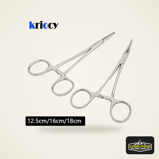Locking Hemostat Fishing Forceps (12.5-18cm)