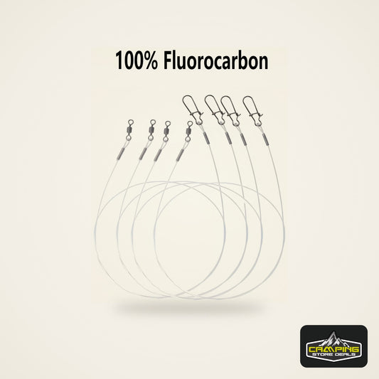 Fluorocarbon Leaders with Quick Lock (12 Pack)