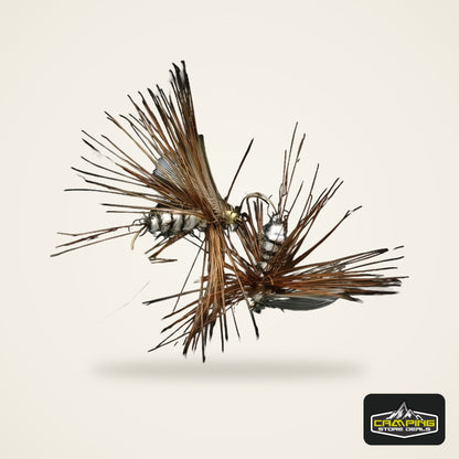 Mosquito Dry Flies (12 Pack)
