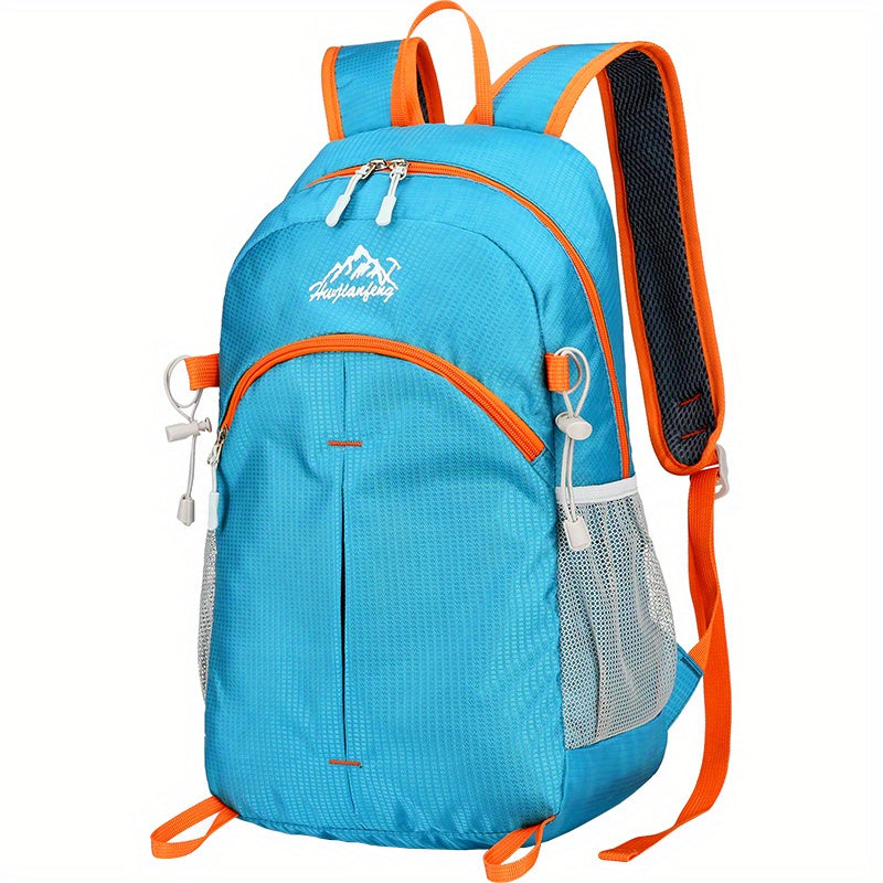 18L Outdoor Sports Backpack Ultra-light Large Capacity Folding Backpack Mountaineering Top Bag Suitable for Hiking, Cycling, Traveling, Business Trips, Commuting and Fitness Shock-absorbing Breathable Shoulder Straps Quick Fo