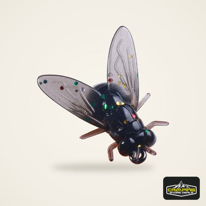 Ultra-Realistic Parachute Dry Flies (15/60 Pack)
