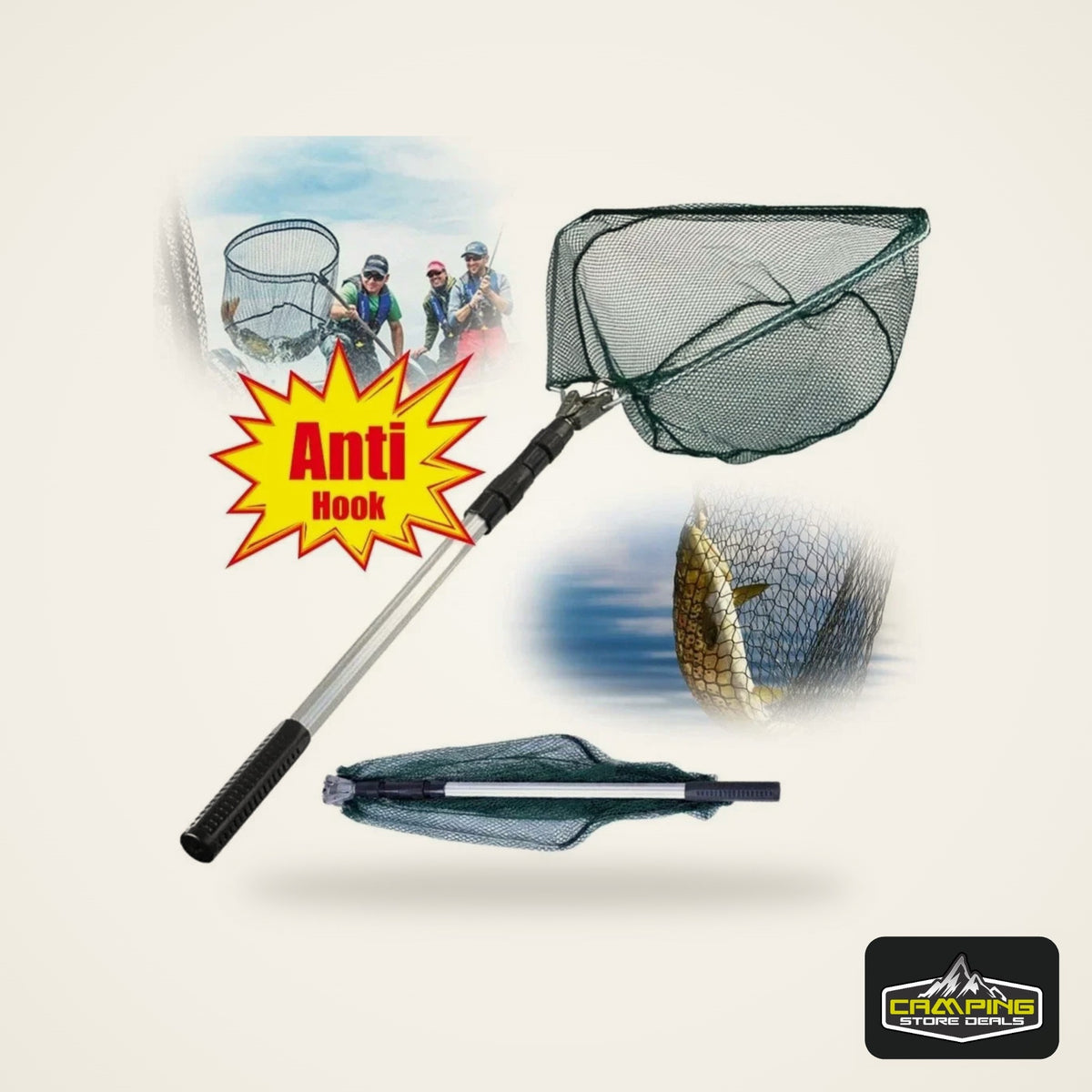 Telescopic Folding Landing Net 150/170cm