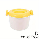Microwave Rice Cooker Steamer Pot Pastamaker Oven Veggie Cookware Cooking Soup Pressure Pots Bowl Micro Vegetable Container