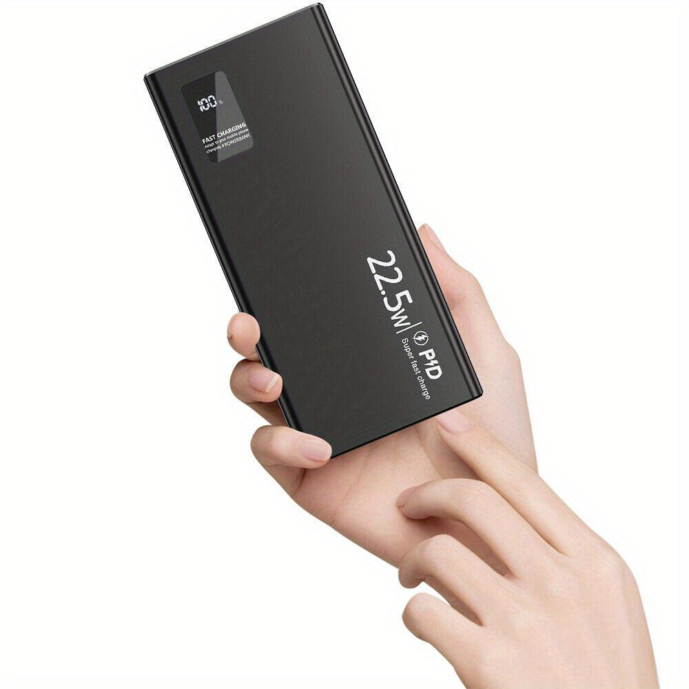 Portable Power Bank USB LCD External Battery Charger For Cell Phone