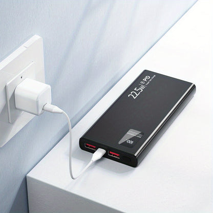 Portable Power Bank USB LCD External Battery Charger For Cell Phone