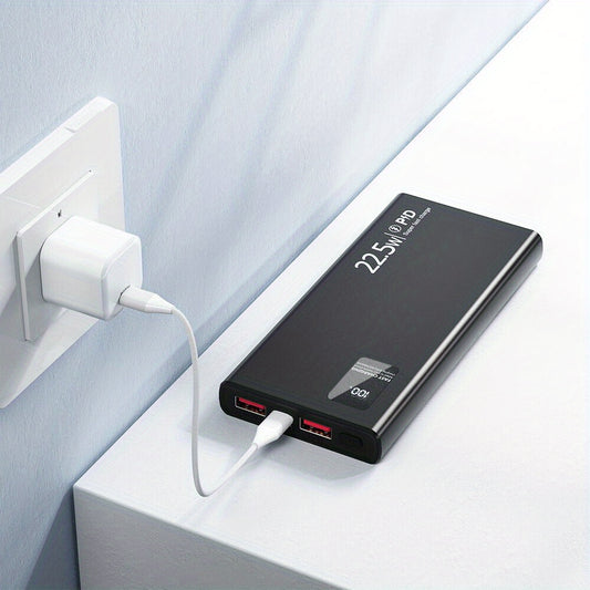 Portable Power Bank USB LCD External Battery Charger For Cell Phone