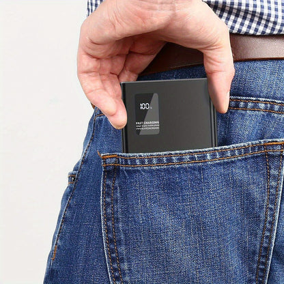 Portable Power Bank USB LCD External Battery Charger For Cell Phone