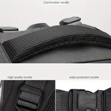15.85gal Hiking Backpack – Durable Nylon Travel Bag with Shoe Compartment & Bottle Holder