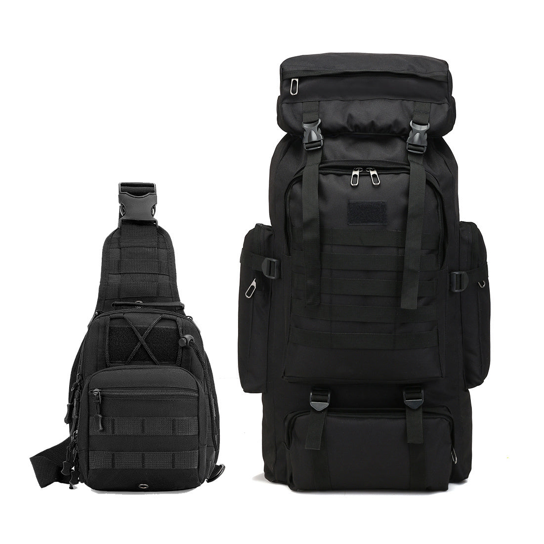 [Lightweight | Hiking] 80L Lightweight Hiking Backpack | Camping Backpack Packable Backpacking Daypack For Men Travel Climbing Outdoor Sports Tactical Backpack