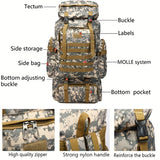 [Lightweight | Hiking] 80L Lightweight Hiking Backpack | Camping Backpack Packable Backpacking Daypack For Men Travel Climbing Outdoor Sports Tactical Backpack