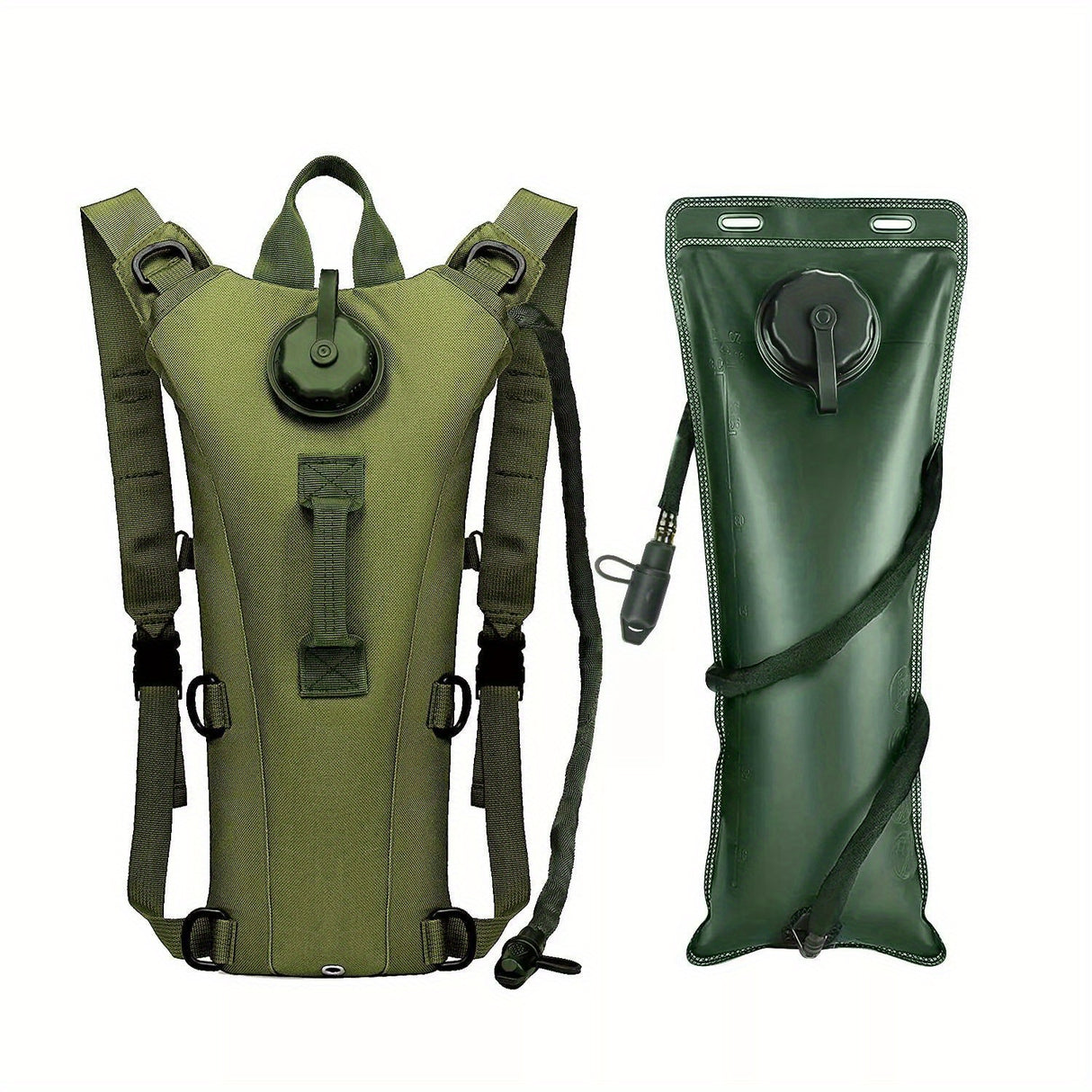1PC 3L Hydration Backpack Water Bladder Bag Pack Cycling Outdoor Hiking Camping Bag