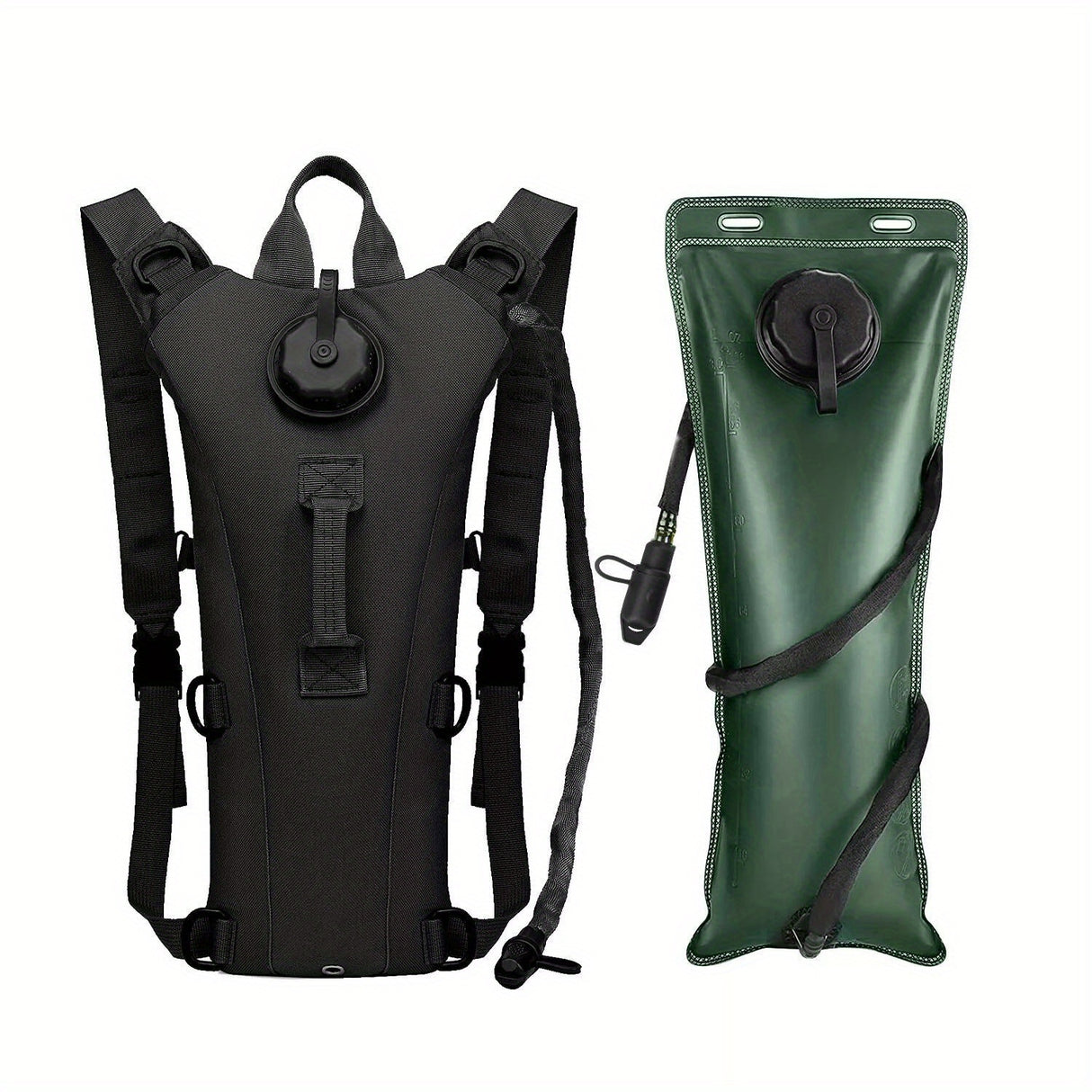 1PC 3L Hydration Backpack Water Bladder Bag Pack Cycling Outdoor Hiking Camping Bag