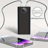 10000mAh Portable Power Bank USB LCD External Battery Charger For Cell Phone