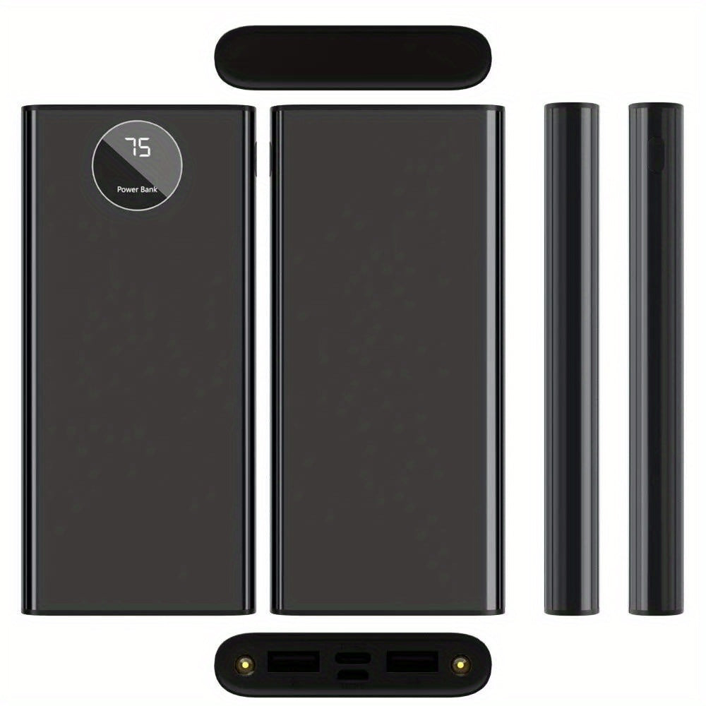 10000mAh Portable Power Bank USB LCD External Battery Charger For Cell Phone