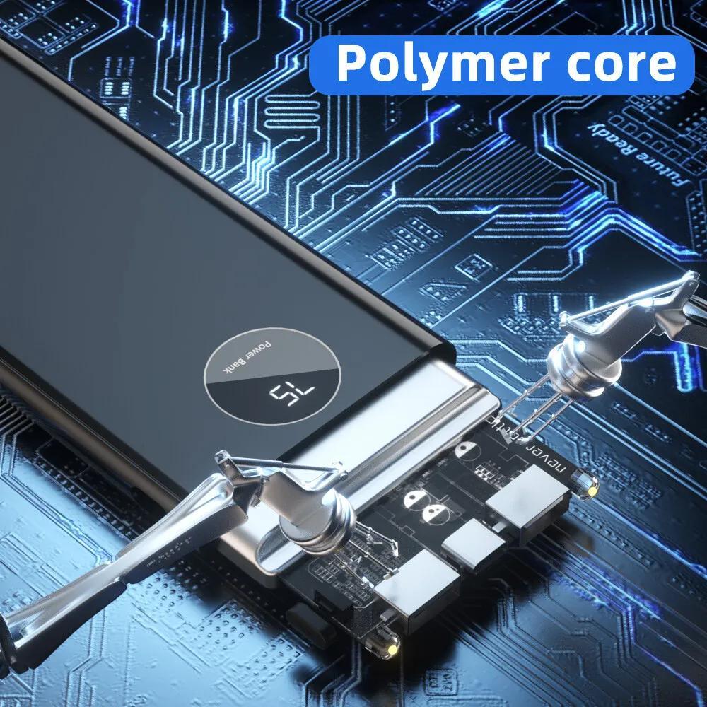 10000mAh Portable Power Bank USB LCD External Battery Charger For Cell Phone