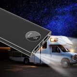 10000mAh Portable Power Bank USB LCD External Battery Charger For Cell Phone