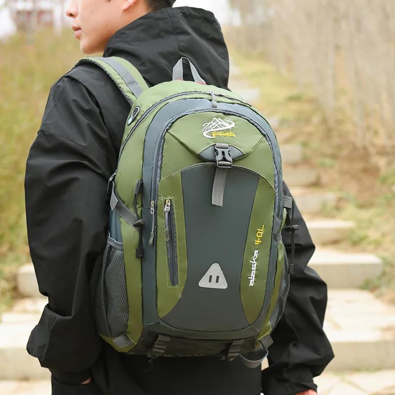 40L Men's Travel Backpack – Large-Capacity Outdoor Bag for Hiking, Camping & Mountaineering