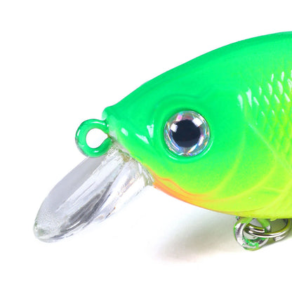 5Pcs Crankbait Rock Fish Bass Fishing Lure Set 4.4g 5cm Artificial Baits Topwater Crank Wobblers For Pike Crankbaits Fishing