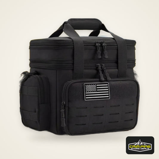 18L Insulated Lunch Bag Tactical Cooler Box for Men Women Expandable Leakproof Thermal Lunch Box Work Office Adults Reusable Large Capacity Meal Prep Bag Heavy Duty Camping Picnic Outdoor Travel School Commuter Construction W
