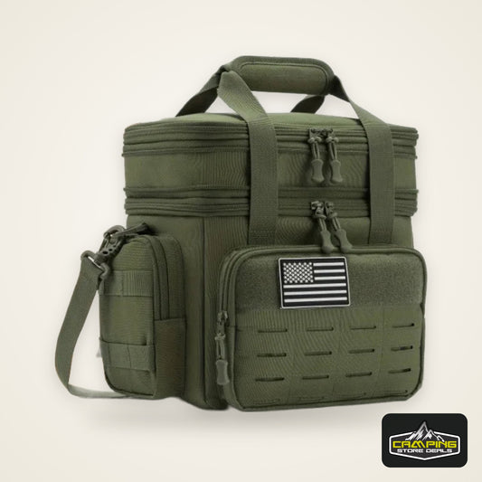 18L Outdoor Insulated Cooler Bag Tactical Lunch Box For Men Expandable Work Camping Outdoor Picnic Leakproof Thermal Bag