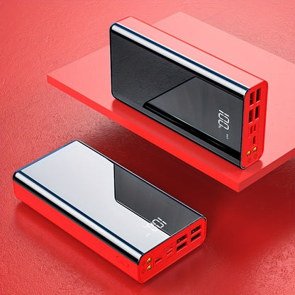 BYGP 50000/40000/30000mAh Portable Power Bank, USB Mobile Phone Charger, With LED Power Display/flashlight, Outdoor Emergency Power Reserve Battery Pack, Camping Lamp, Suitable For IPhone/Android Mobile Phone Digital Electron