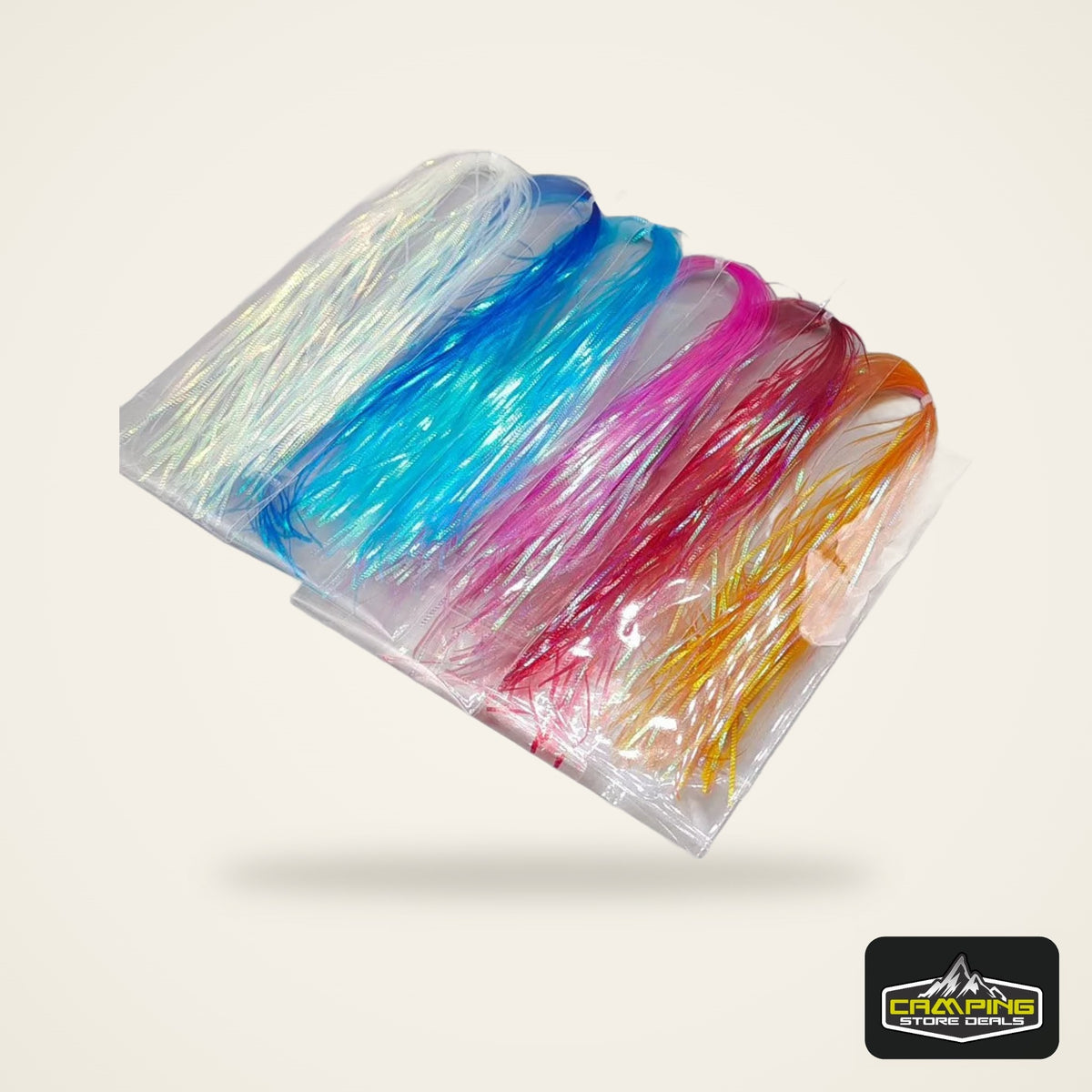 Holographic Crystal Flash Tinsel for Fly Tying