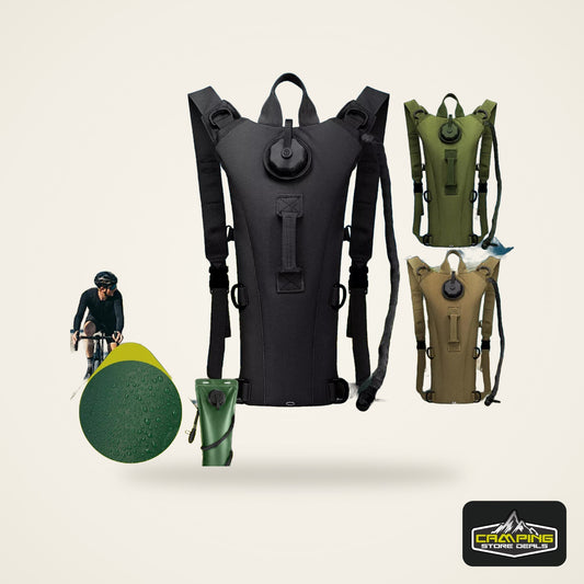 1PC 3L Hydration Backpack Water Bladder Bag Pack Cycling Outdoor Hiking Camping Bag