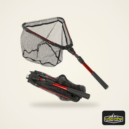 Telescopic Triangle Folding Fishing Net