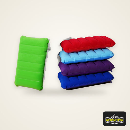 1pc Inflatable Square Pillow Outdoor Camping Business Travel Neck Pillow Portable Comfortable Pillow Cushion