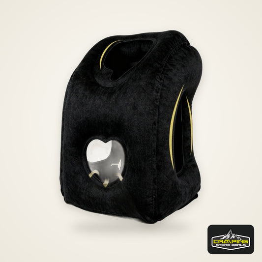 1pc Inflatable Travel Pillow with Patented Valve Design-Adjustable Neck & Head Support, Lightweight,Thanksgiving,Christmas gift