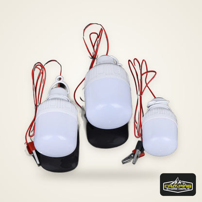 1pc LED Lamp DC 12V Portable Led Bulb 5W 9W 15W White Outdoor Camp Tent Night Fishing Hanging Light