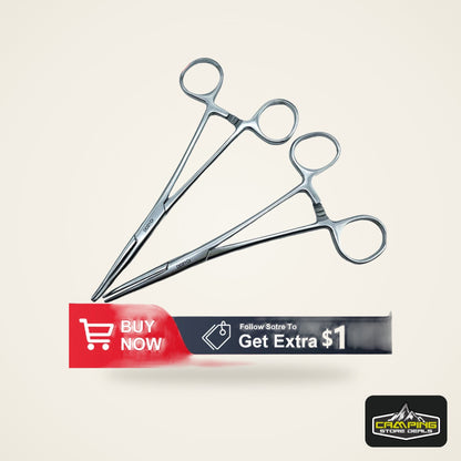 Stainless Locking Fishing Forceps
