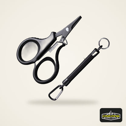 Titanium-Coated Braid Scissors and Line Cutter