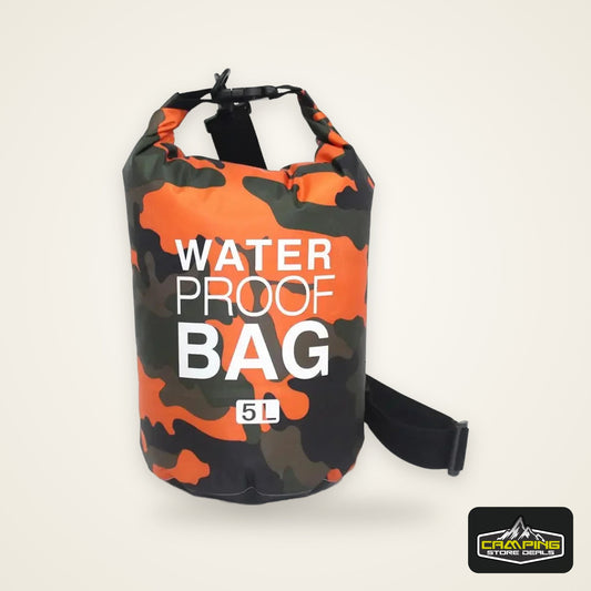 2/5/10/15/20/30L Outdoor Camouflage Waterproof Portable Rafting Diving Dry Bag Sack PVC Coated Swimming Bags for River Trekking
