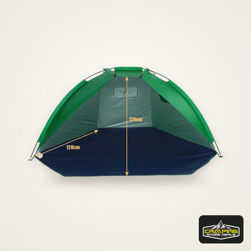 2 Persons Outdoor Beach Tents Shelters Shade UV Protection Ultralight Tent for Fishing Picnic Park Summer Awning Shade Shelter