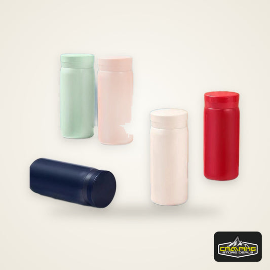 200ML/300ML Mini Insulated Cup Stainless Steel Pocket Cup Car Vacuum Flasks Coffee Cup Portable Leak-proof Thermal Water Bottle