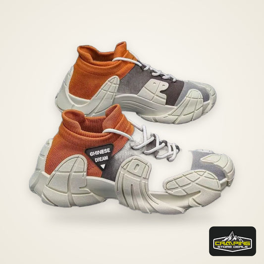 Men's new 2025 comfortable, lightweight, thick sole, high-resistance, anti-slip, wear-resistant sports and casual men's shoes