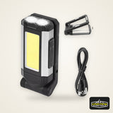 2026 New Magnetic COB Work Light USB Rechargeable LED Flashlight Portable Lantern Camping Light Type-C Power Bank Function Lamps
