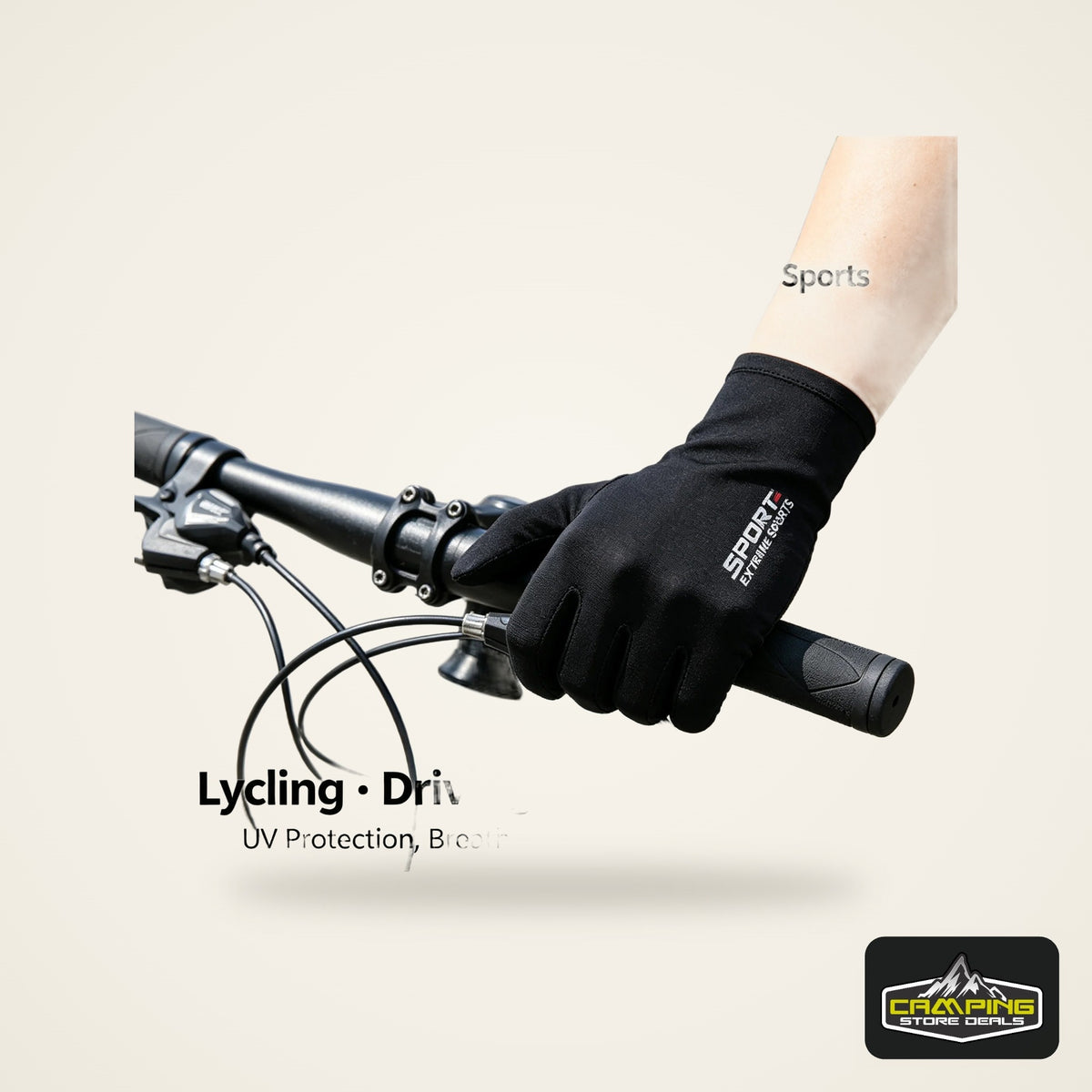 Ice Silk Sun Protection Fishing Gloves