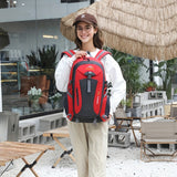 1 Outdoor Hiking Backpack, Camping Climbing Pack, Large Capacity Durable Cycling Backpack, Unisex Shoulder Bag, Sports Bag, Casual Travel Backpack