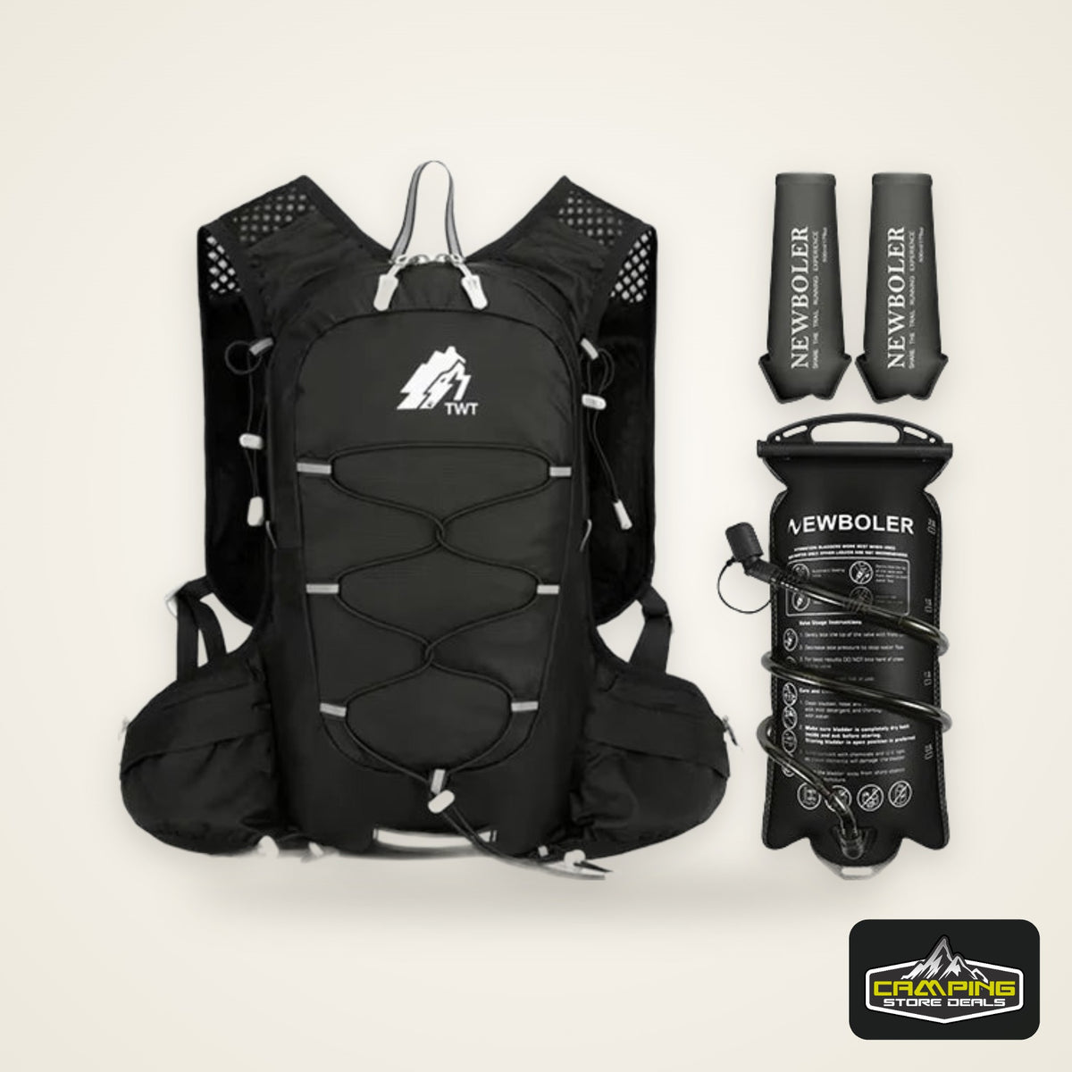 20L Outdoor Lightweight Backpack Trail Running Backpack Cycling Bag Mountaineering Backpack Hiking Backpack Hydration Backpack