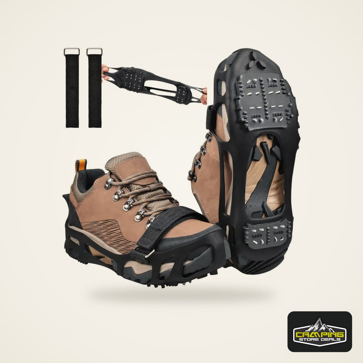 24-Stud Ice and Snow Traction Cleats