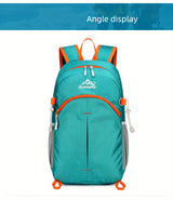 18L Outdoor Sports Backpack Ultra-light Large Capacity Folding Backpack Mountaineering Top Bag Suitable for Hiking, Cycling, Traveling, Business Trips, Commuting and Fitness Shock-absorbing Breathable Shoulder Straps Quick Fo