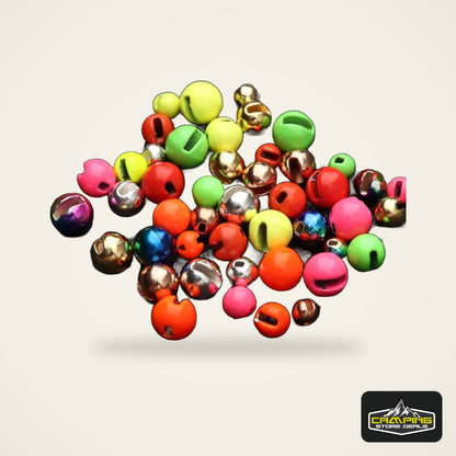 Slotted Tungsten Fly Tying Beads (25 Pack)