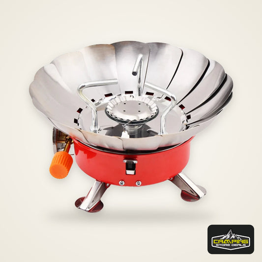 2800W Windproof  Portable Outdoor Stove Camping Gas Stove  Picnic Burner with Storage Bag For Hiking