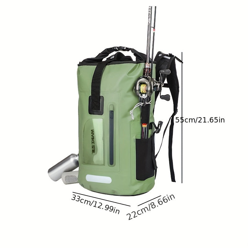 IDRYBAG Lightweight Dry Backpack – Waterproof Outdoor Bag for Travel, Hiking & Camping (Unisex)
