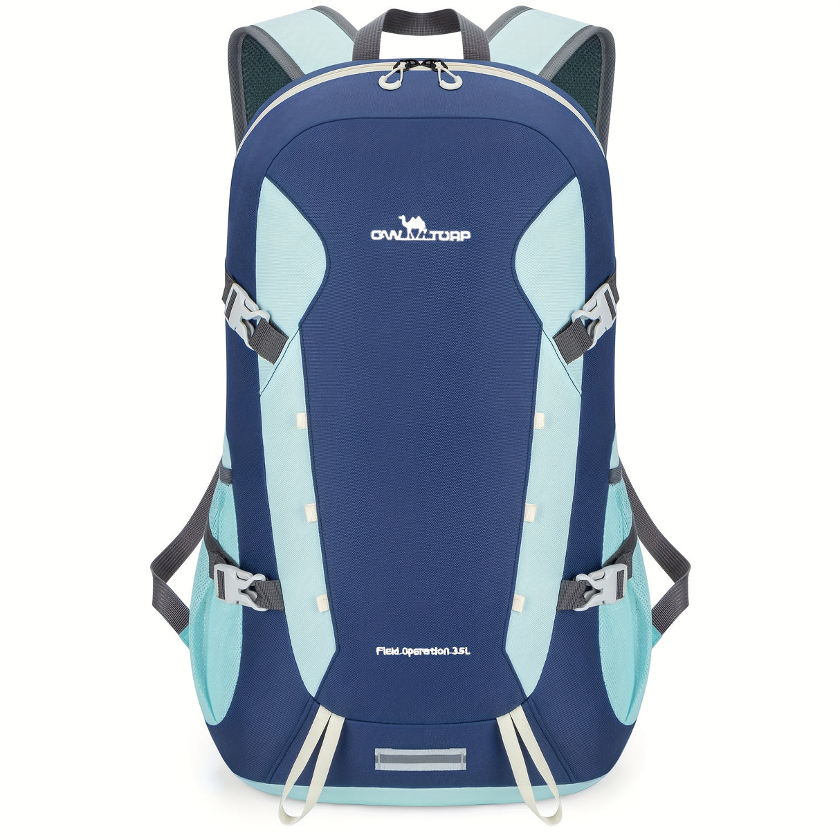[Large Ovizytrax] Large Capacity Ovizytrax 50L Backpack | Adjustable Fit, Multi-Pocket Design for Hiking, Travel, and Sports, Durable Zippers