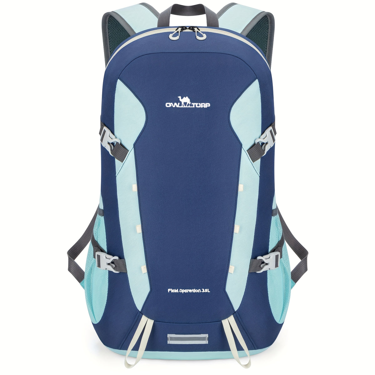 [Large Ovizytrax] Large Capacity Ovizytrax 50L Backpack | Adjustable Fit, Multi-Pocket Design for Hiking, Travel, and Sports, Durable Zippers